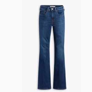 Women's Blue Flared Jeans
